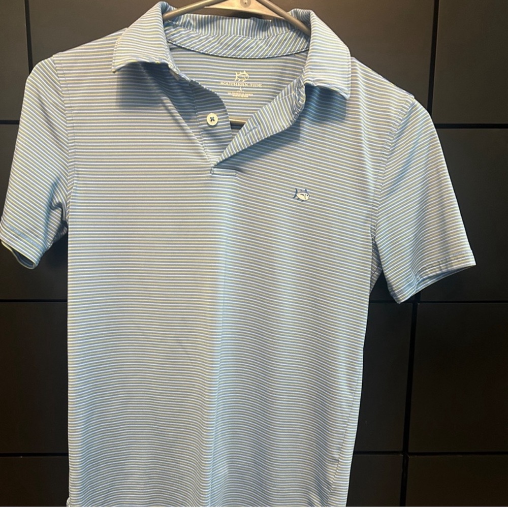 Southern Tide boys golf shirt
